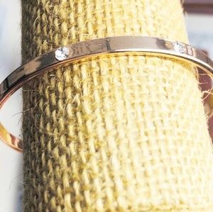 Alquimia Jewelry - 3 /35 ROSE GOLD DIAMOND BANGLE BRACELET Alquimia Jewelry - 3 /35 ROSE GOLD DIAMOND BANGLE BRACELET